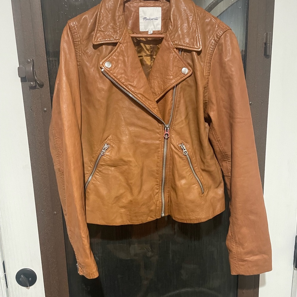 Madewell Brown Leather Jacket